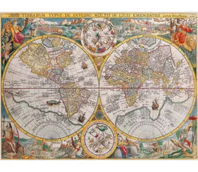 Ravensburger Mapa historyczna / 1500 sztuk / od 14 lat