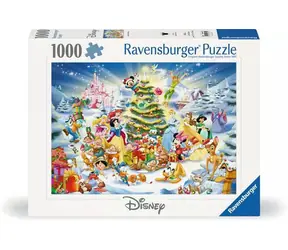 Ravensburger Disney: Wszyscy na Boże Narodzenie na pokładzie / 1000 sztuk / od 14 lat