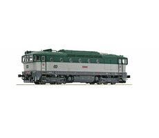 Roco 7300034 Lokomotywa spalinowa 750 275-0 ČD Brejlovec / skala H0 (1:87) / długość 190mm / promień 358mm / od 14 lat