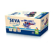 Zestaw konstrukcyjny SEVA Classic The Biggest / 1162 części / od 4 lat