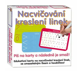 DOHANY Pij i wymazuj: Ćwiczenie rysowania linii / od 5 lat