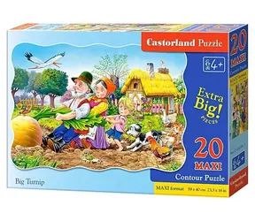 Castorland O burakach dużych MAXI / 20 sztuk / od 4 lat