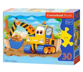 Koparka Castorland Yellow / 30 sztuk / od 4 lat