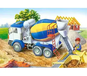 Mieszarka Castorland na budowie / 60 części / od 5 lat