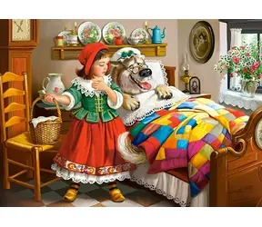 Castorland 13227 Czerwony Kapturek / 120 elementów / od 6 lat