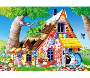 Castorland 13333 Jaś i Małgosia / 120 elementów / od 6 lat