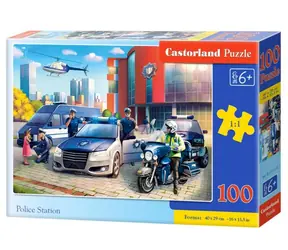 Castorland 111176 Posterunek policji / 100 sztuk / od 6 lat