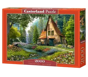 Castorland 200634 Chatka w lesie / 2000 elementów / od 9 lat
