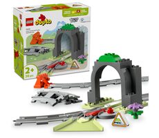 LEGO® DUPLO® Town 10425 Tunel kolejowy i tory - zestaw rozszerzający / Liczba elementów: 20 / od 2 lat