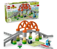 LEGO® DUPLO® Town 10426 Most kolejowy i tory - zestaw rozszerzający / Liczba elementów: 42 / od 2 lat