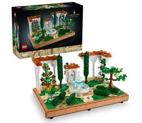 LEGO® Icons 10359 Ogród z fontanną / Liczba elementów: 1302 / od 18 lat