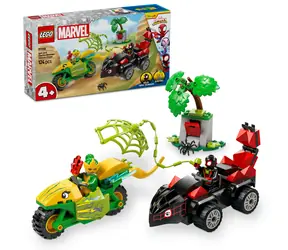 LEGO® MARVEL 11198 Spin, Electro i pościg za pojazdem dinozaura / Liczba elementów: 124 / od 4 lat