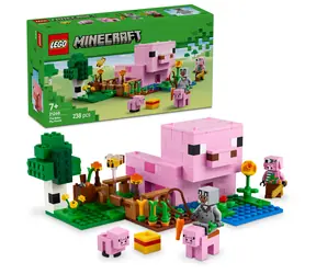 LEGO® Minecraft® 21268 Świnka Domek / Liczba elementów: 238 / od 7 lat