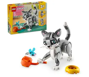 LEGO® Creator 3 w 1 31163 Zabawny kot / Liczba elementów: 407 / od 8 lat