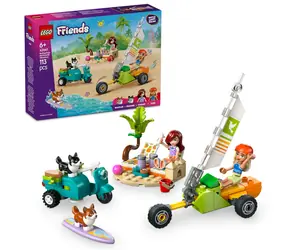 LEGO® Friends 42641 Przygoda z surfującymi psami i hulajnogą / Liczba elementów: 113 / od 6 lat