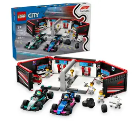LEGO® City 60444 Warsztat F1® i samochody Mercedes- AMG i Alpine / Liczba elementów: 678 / od 7 lat