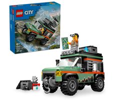 LEGO® City 60447 Terenowa górska ciężarówka 4x4 / Liczba elementów: 221 / od 6 lat