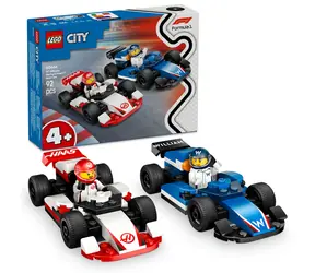 LEGO® City 60464 F1® Williams Racing i Haas F1® Race Cars / Liczba elementów: 92 / od 4 lat