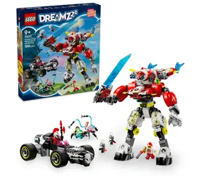 LEGO® DREAMZzz™ 71497 Tygrysi Mech Coopera i Hot Rod Zero / Liczba elementów: 1006 / od 9 lat