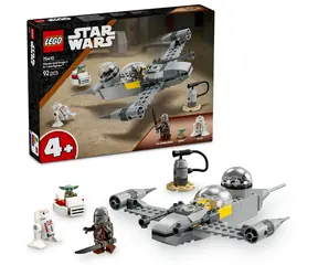 LEGO® Star Wars™ 75410 Mando, Grogu i myśliwiec N-1 Starfighter™ / Liczba elementów: 92 / od 4 lat