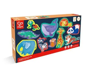 Puzzle Hape - Przyjaciele z dżungli / od 1 roku