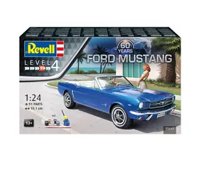 Revell Ford Mustang 60th Anniversary Gift Set / Model plastikowy / 1:24