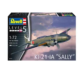 Revell Ki-21-LA Sally / Model plastikowy / 1:72