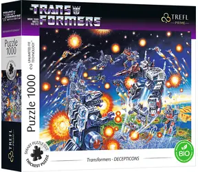 Trefl - Puzzle - UFT Transformers: Decepticony / 1000 elementów / 68,3 x 48 cm / wiek 12+