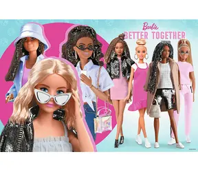 Trefl - Puzzle - Barbie i jej świat / 160 elementów / 41 x 27,5 cm / wiek 6+
