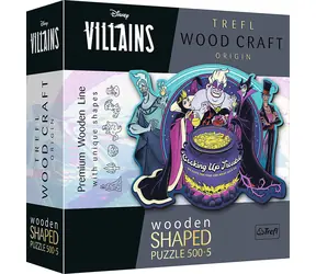 Trefl Wood Craft Origin - Puzzle - Złoczyńcy: Wykuwamy pikle / 505 elementów / 39,4 x 51,9 cm / wiek 14+