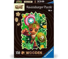 Puzzle drewniane Ravensburger : Groot / 150 elementów / od 10 lat