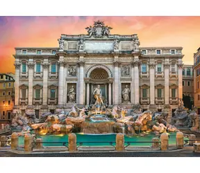 Trefl - Puzzle - Fontanna Trevi, Włochy / 500 elementów / 48 x 34 cm / wiek 10+