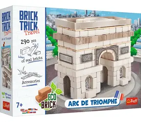 Trefl - Zestaw - BRICK TRICK Podróż: Łuk Triumfalny L / 290 części / wiek 7+