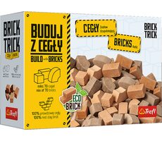 Trefl - Zestawy konstrukcyjne - BRICK TRICK Zapasowe opakowanie mieszanki cegieł / 70 szt.