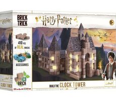 Trefl - Zestaw - BRICK TRICK Harry Potter: Wieża zegarowa XL / 410 części / wiek 8+