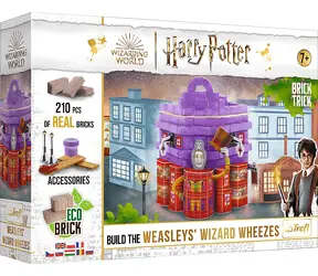 Trefl - Zestaw - BRICK TRICK Harry Potter: Czarodziejskie figle Weasleya M / 210 części / wiek 8+