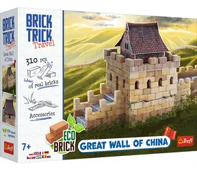 Trefl - Zestaw - BRICK TRICK Podróż: Wielki Mur Chiński L / 310 części / wiek 7+