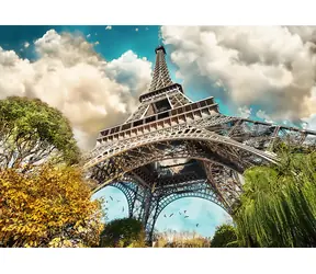 Trefl - Puzzle - Premium PLUS Photo Odyssey: Wieża Eiffla / 1000 elementów / 68,3 x 48 cm / wiek 12+