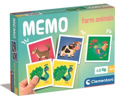 Pexeso Clementoni Zwierzęta na farmie / 20 minut / 2-4 graczy / od 4 lat