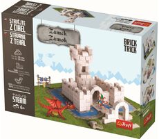 Trefl - Zestaw do budowania - Zamek BRICK TRICK M / 210 części / wiek 6+