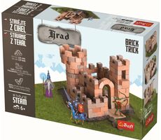 Trefl - Zestaw do budowania - Zamek BRICK TRICK M / 220 części / wiek 6+