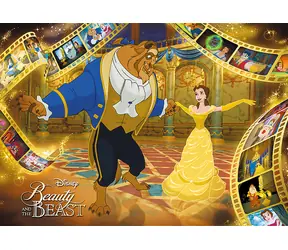 Trefl - Puzzle - Premium PLUS Kultowe chwile: Piękna i Bestia / 1000 elementów / 68,3 x 48 cm / wiek 12+