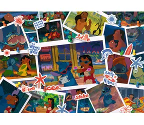 Trefl - Puzzle - Lilo&Stitch: Słodkie wspomnienia / 1000 elementów / 68,3 x 48 cm / wiek 12+
