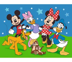 Trefl - Puzzle - Myszka Miki i przyjaciele / 30 elementów / 27 x 20 / wiek 7+
