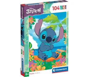 Clementoni PUZZLE Stitch / 104 elementy / od 6 lat