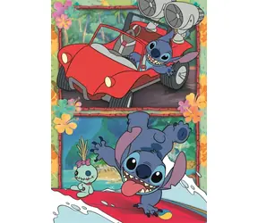 Clementoni PUZZLE Stitch / 104 elementy / od 6 lat