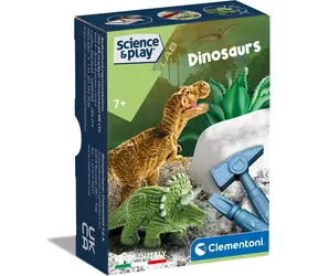 Clementoni Science&Play Lab: Zestaw Mini Dinozaury / od 7 lat