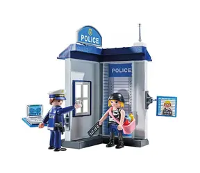 Playmobil® Action Heroes 71733 Zestaw startowy Posterunek policji / Liczba elementów: 38 / od 4 lat