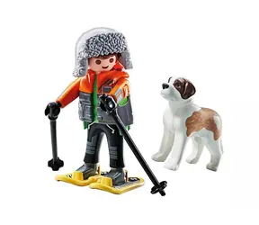 Playmobil® My Life 71741 Turysta z Bernardynem / Liczba elementów: 8 / od 4 lat