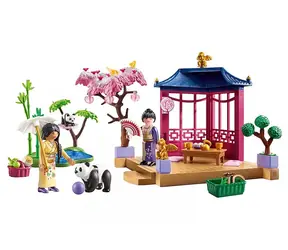 Playmobil® My Life - Promo-Packs 71762 Azjatycki ogród z karmieniem pandy / Liczba elementów: 111 / od 4 lat